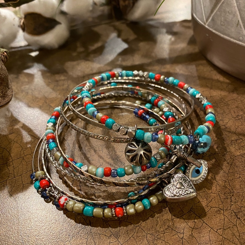 9 piece bracelet set